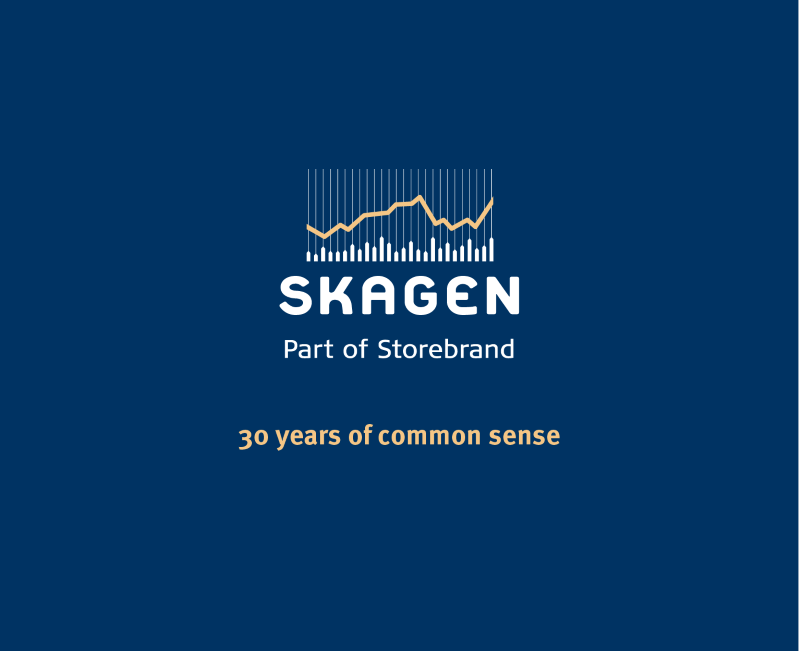SKAGEN 30 year logo